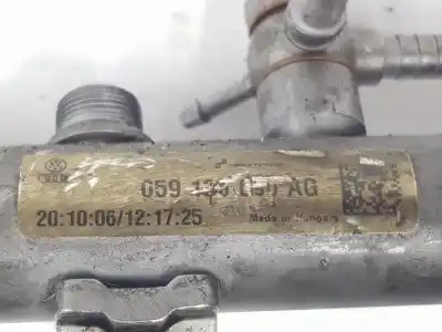 Автозапчастина б/у рампа инжектора для audi q7 (4l) 3.0 v6 24v tdi посилання на oem iam 059130090ag