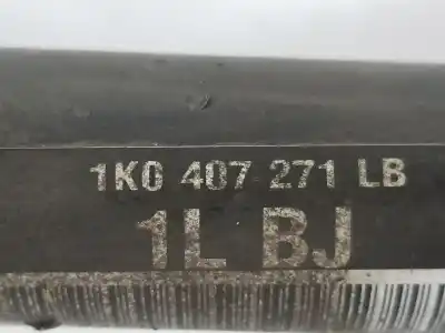 Автозапчастина б/у передня ліва трансмісія для volkswagen caddy ka/kb (2c) 1.6 tdi посилання на oem iam 1k0407271lb