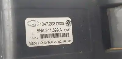 Автозапчасти б/у левая противотуманная фара за volkswagen tiguan (ad1, ax1) 2.0 tdi ссылки oem iam 5na941699a  5na941699a