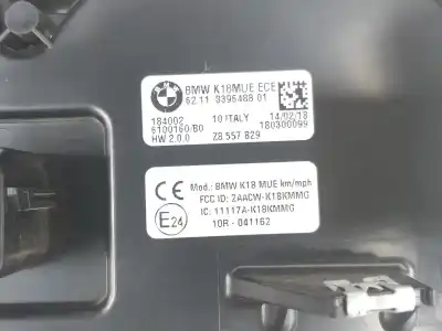 Second-hand car spare part dashboard for bmw c 650 sport 647 cm3 oem iam references 62118396488  8396488