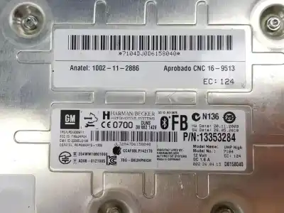 Автозапчастина б/у електронний модуль для opel astra j sedán 1.7 cdti (69) посилання на oem iam 13353284  13353284