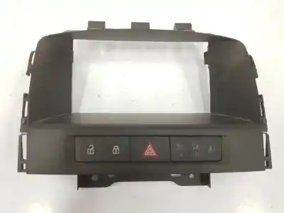 Peça sobressalente para automóvel em segunda mão interruptor 4 piscas - emergência por opel astra j (p10) 1.7 cdti (68) referências oem iam 13285122  13285122