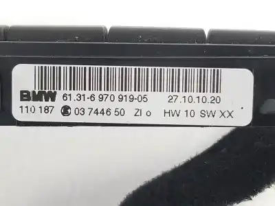 Second-hand car spare part switch for bmw 1 coupé (e82) 118 d oem iam references 61316970919  6970919