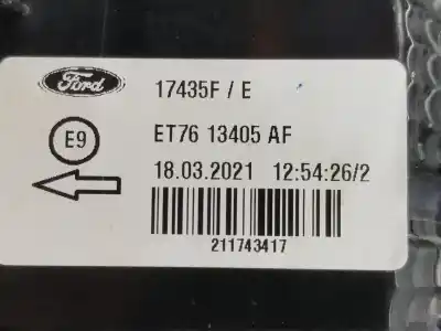 Автозапчасти б/у левый задний фонарь за ford transit connect (chc) 1.6 furgon 200 l1 ambiente ссылки oem iam 2069626  et7613405af