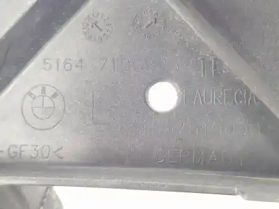Second-hand car spare part left headlight support for bmw serie 1 berlina (e81/e87) 1.6 16v cat oem iam references 51647120823  7120823
