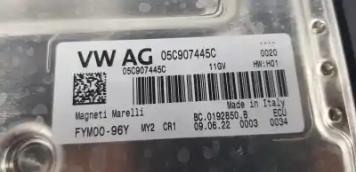 Second-hand car spare part ecu engine control for seat ibiza 1.0 oem iam references 05c907445c  05c907445c