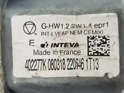Second-hand car spare part driver left window regulator for citroen ds4 1.6 blue-hdi fap oem iam references 9802531980  9221gr