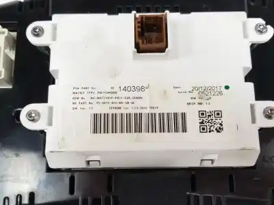 Peça sobressalente para automóvel em segunda mão quadrante por citroen ds4 1.6 blue-hdi fap referências oem iam 9814681980  9812834180