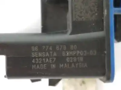 Peça sobressalente para automóvel em segunda mão sensor por citroen ds4 1.6 blue-hdi fap referências oem iam 9677467980  9677467980