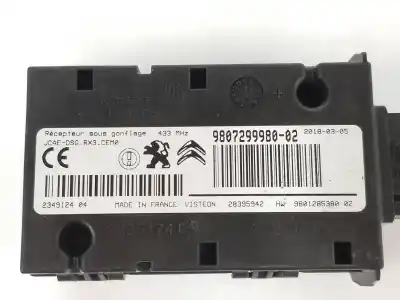 Second-hand car spare part electronic module for citroen ds4 1.6 blue-hdi fap oem iam references 9807299980  9801285380