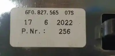 Peça sobressalente para automóvel em segunda mão puxador exterior de mala por seat ibiza 1.0 tsi referências oem iam 6f0827565