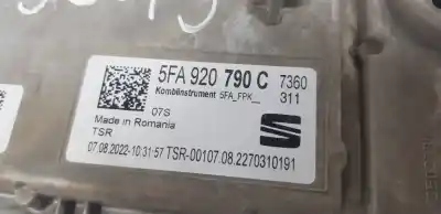 Second-hand car spare part dashboard for cupra leon 1.5 16v tsi act oem iam references 5fa920790c  5fa920790c