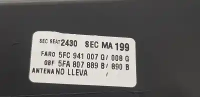 Автозапчастина б/у ліва фара для cupra leon 1.5 16v tsi act посилання на oem iam 5fc941007g  5fc941007g