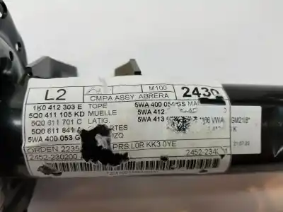 Автозапчастина б/у амортизатор передній лівий для cupra leon 1.5 16v tsi act посилання на oem iam 5wa413023k  5wa413023k