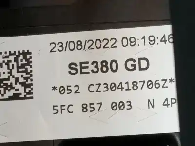 Автозапчастина б/у комплект подушки безпеки для cupra leon 1.5 16v tsi act посилання на oem iam 5fc857003m  5fa880201as