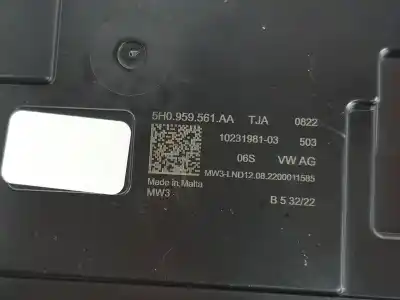 Автозапчастина б/у внутрішне світло для cupra leon 1.5 16v tsi act посилання на oem iam 5h0959561aa  5h0959561aa