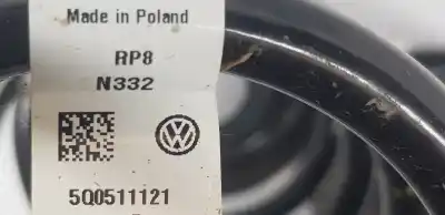 Автозапчасти б/у амортирующая пружина за cupra leon 1.5 16v tsi act ссылки oem iam 5q0511121ec  5q0511121ec