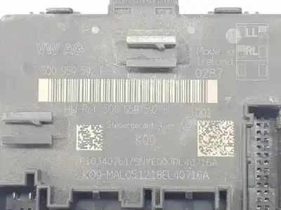 Peça sobressalente para automóvel em segunda mão módulo eletrônico por volkswagen tiguan (ad1, ax1) 1.5 tsi referências oem iam 5q0959592f