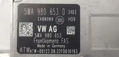 Second-hand car spare part camera for cupra leon 1.5 16v tsi act oem iam references 5wa980653d  5wa980653d