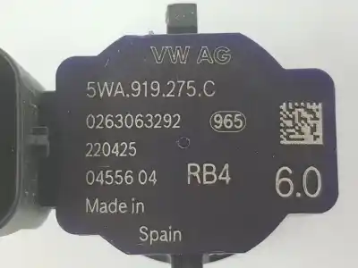 Second-hand car spare part parking sensor for cupra leon 1.5 16v tsi act oem iam references 5wa919275c  5wa919275c