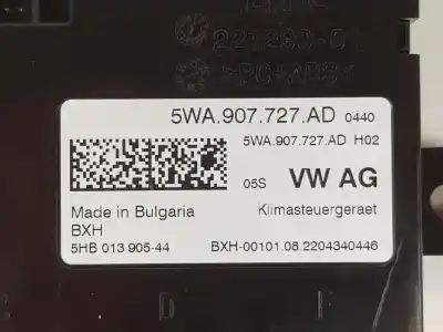 Автозапчастина б/у електронний модуль для cupra leon 1.5 16v tsi act посилання на oem iam 5wa907727ad  5wa907727ad