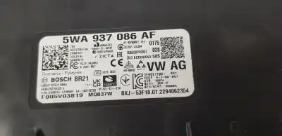 Автозапчастина б/у електронний модуль для cupra leon 1.5 16v tsi act посилання на oem iam 5wa937086af  5wa937086af