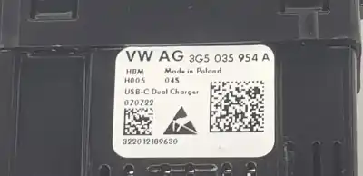 Second-hand car spare part electronic module for cupra leon 1.5 16v tsi act oem iam references 3g5035954a