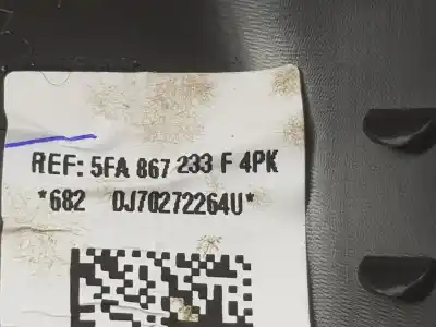 Second-hand car spare part decorative moulding for cupra leon 1.5 16v tsi act oem iam references 5fa867233f