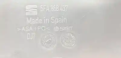 Peça sobressalente para automóvel em segunda mão moldagem por cupra leon 1.5 16v tsi act referências oem iam 5fa868437  5fa868437