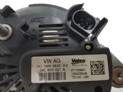 Автозапчастина б/у генератор для volkswagen caddy furgón/kombi maxi kombi bmt посилання на oem iam 04l903021a