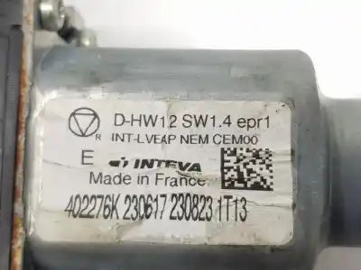 Second-hand car spare part passenger side right window regulator for ds 4 style oem iam references 9222gn  9222gn