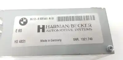 Second-hand car spare part electronic module for bmw 7 (e65, e66, e67) 730 ld oem iam references 65126920461  6920461
