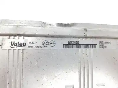 Автозапчастина б/у інтеркулер для ds 4 style посилання на oem iam 9800291280  9800291280