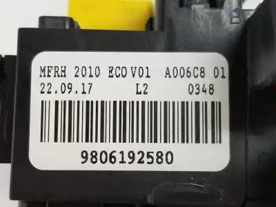 Second-hand car spare part fuse box unit for citroen jumpy fugón 2.0 blue-hdi fap oem iam references 9806192580  9806192580