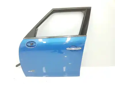 Recambio de automóvil de segunda mano de PUERTA DELANTERA IZQUIERDA para MINI COUNTRYMAN  referencias OEM IAM 41009805927 9805927 AZUL 2222DL 