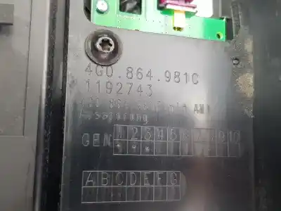 Автозапчасти б/у центральный подлокотник за audi a6 c7 avant (4g5, 4gd) 3.0 tdi ссылки oem iam 4g0863244  4g0864208g