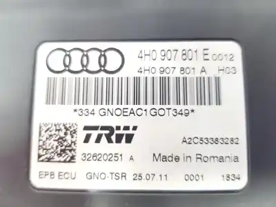 Second-hand car spare part electronic module for audi a6 avant 3.0 v6 24v tdi oem iam references 4h0907801e  4h0907801e