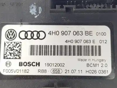 Second-hand car spare part electronic module for audi a6 avant 3.0 v6 24v tdi oem iam references 4h0907063be  4h0907063be