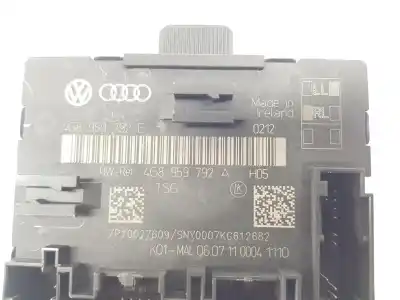Автозапчасти б/у электронный модуль за audi a6 c7 avant (4g5, 4gd) 3.0 tdi ссылки oem iam 4g8959792e