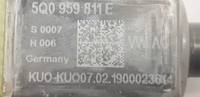 Second-hand car spare part rear left window motor for seat leon (5f1) 1.6 tdi oem iam references 5q0959811e