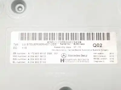 Автозапчастина б/у електронний модуль для clase c clase m 3.0 cdi посилання на oem iam a1729009302  a1729009302