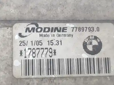 Peça sobressalente para automóvel em segunda mão intercooler por bmw x3 (e83) 2.0 d referências oem iam 17517793370  7793370