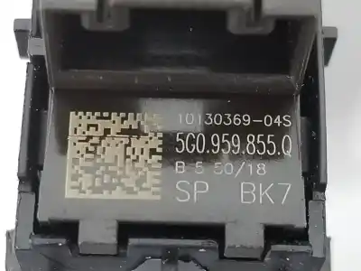 Second-hand car spare part rear right power window switch for seat leon (5f1) 1.6 tdi oem iam references 5g0959855q  5g0959855q