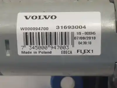 Автозапчастина б/у двигатель заднього склоочисника для volvo v60 familiar 2.0 d посилання на oem iam 31693004  31693004