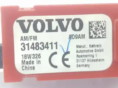 Автозапчастина б/у електронний модуль для volvo v60 familiar 2.0 d посилання на oem iam 31483411  31483411