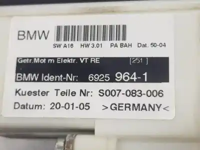 Peça sobressalente para automóvel em segunda mão motor elevador vidro dianteiro direito por bmw x3 (e83) 2.0 d referências oem iam 67626925964  6925964