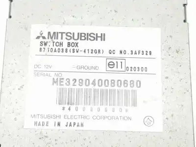 Автозапчастина б/у електронний модуль для mitsubishi montero (v60/v70) 3.2 di-d all-four посилання на oem iam 8750a038  8750a038