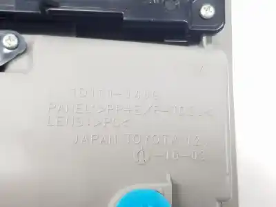 Pezzo di ricambio per auto di seconda mano luce interna per lexus ct 1.8 16v cat (híbrido) riferimenti oem iam 8126076030b0  8126076030b0