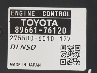 Second-hand car spare part ecu engine control for lexus ct 1.8 16v cat (híbrido) oem iam references 8966176120  8966176120