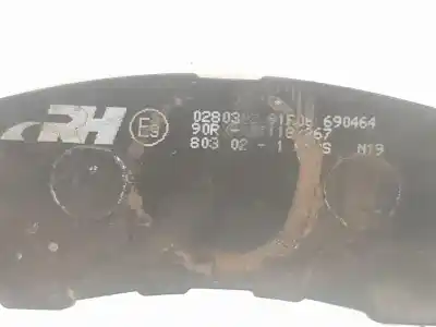 Автозапчастина б/у задній правий гальмівний супорт для mitsubishi montero (v60/v70) 3.2 di-d all-four посилання на oem iam mr510542